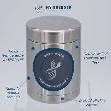 Semen Shipping Canister (Shipmate)