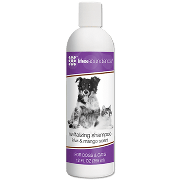 Revitalizing shampoo bottle